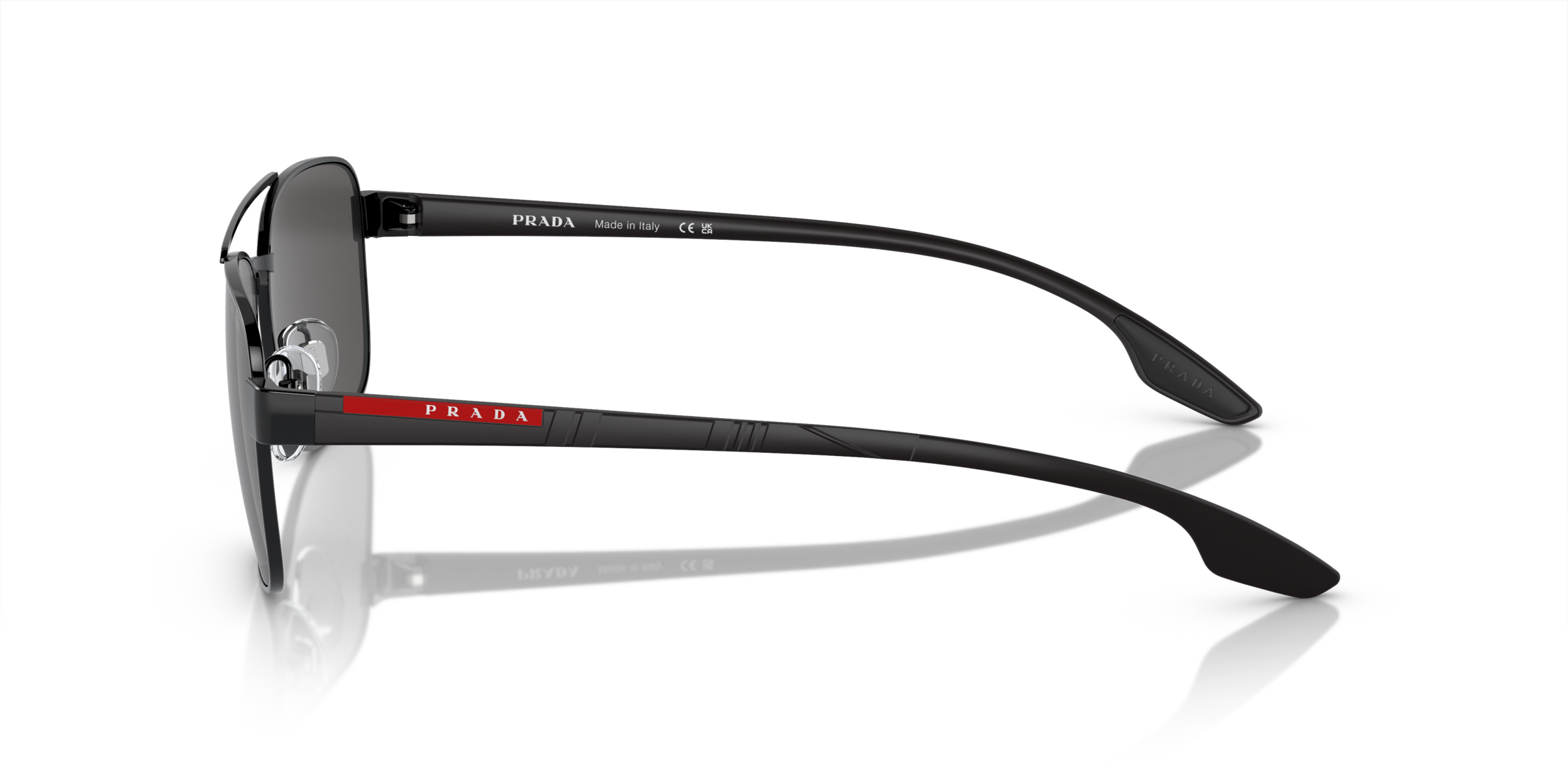 Prada Linea Rossa PS 51US Black 1AB5S0 side view