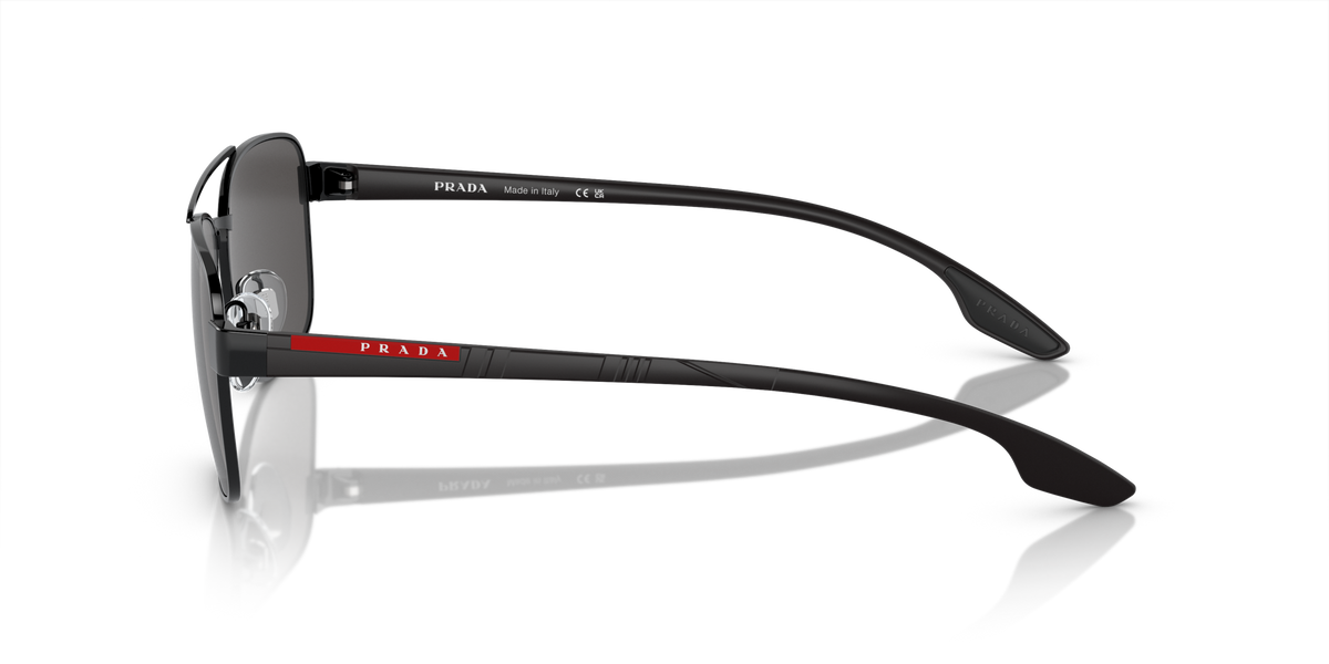 Prada Linea Rossa PS 51US Black 1AB5S0 side view