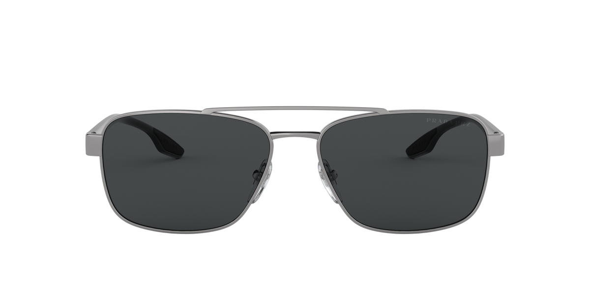 Prada Linea Rossa PS 51US Gunmetal 5AV5Z1 front view