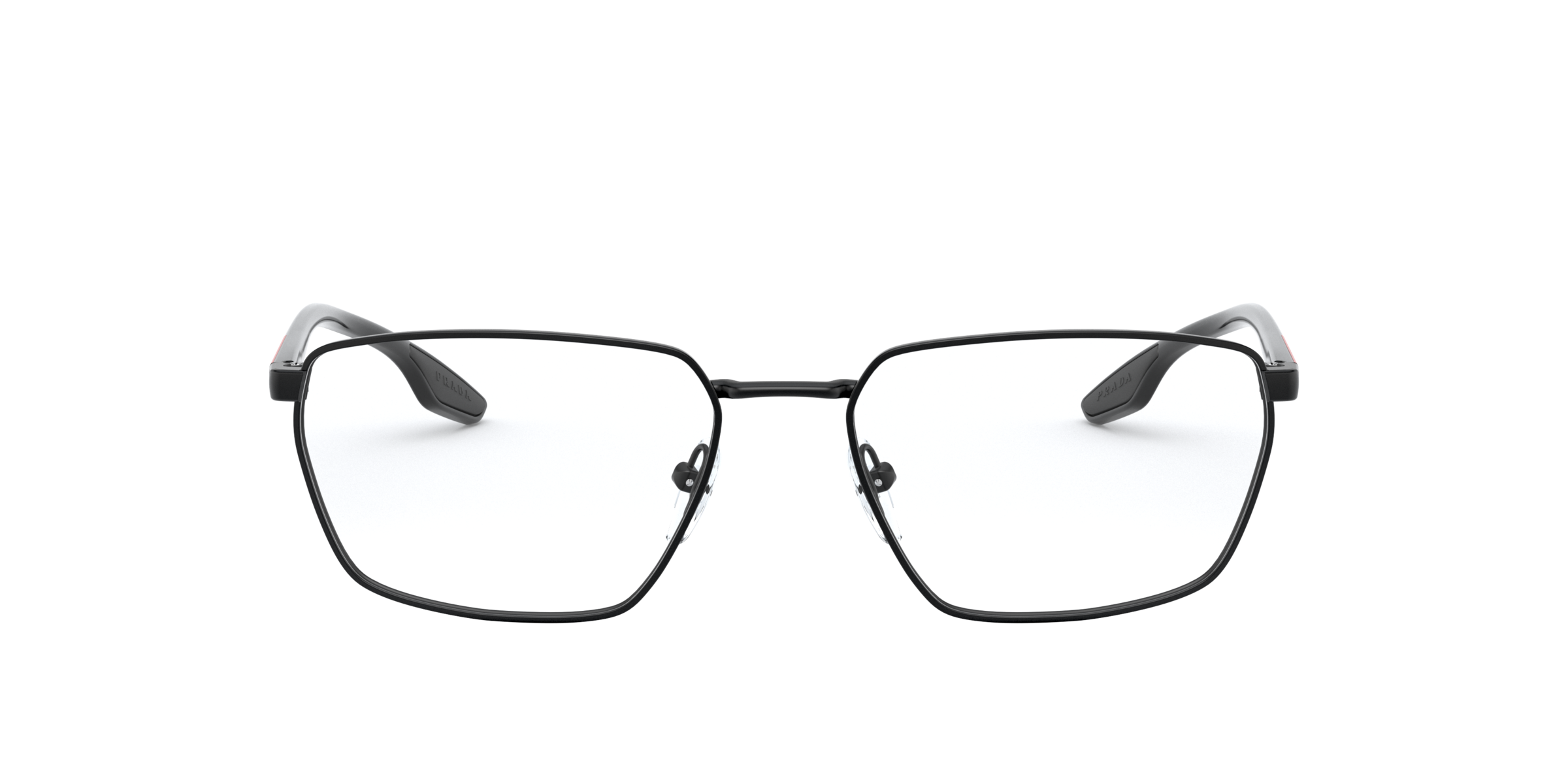 Prada Linea Rossa PS 52MV Black 1AB1O1 three-quarter view