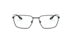 Prada Linea Rossa PS 52MV Black 1AB1O1 three-quarter view