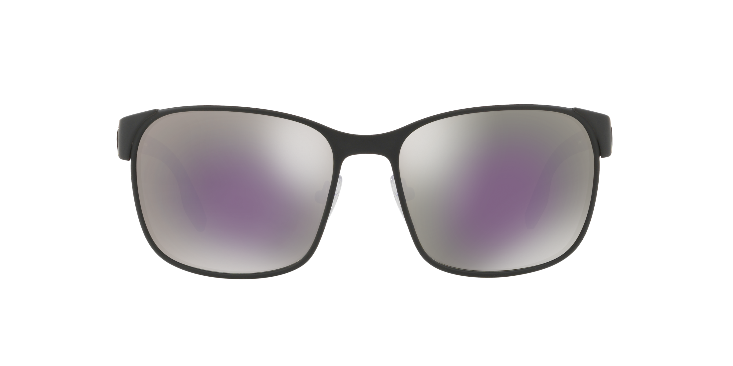 Prada Linea Rossa PS 52TS Black Rubber DG0140 three-quarter view