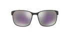 Prada Linea Rossa PS 52TS Black Rubber DG0140 three-quarter view