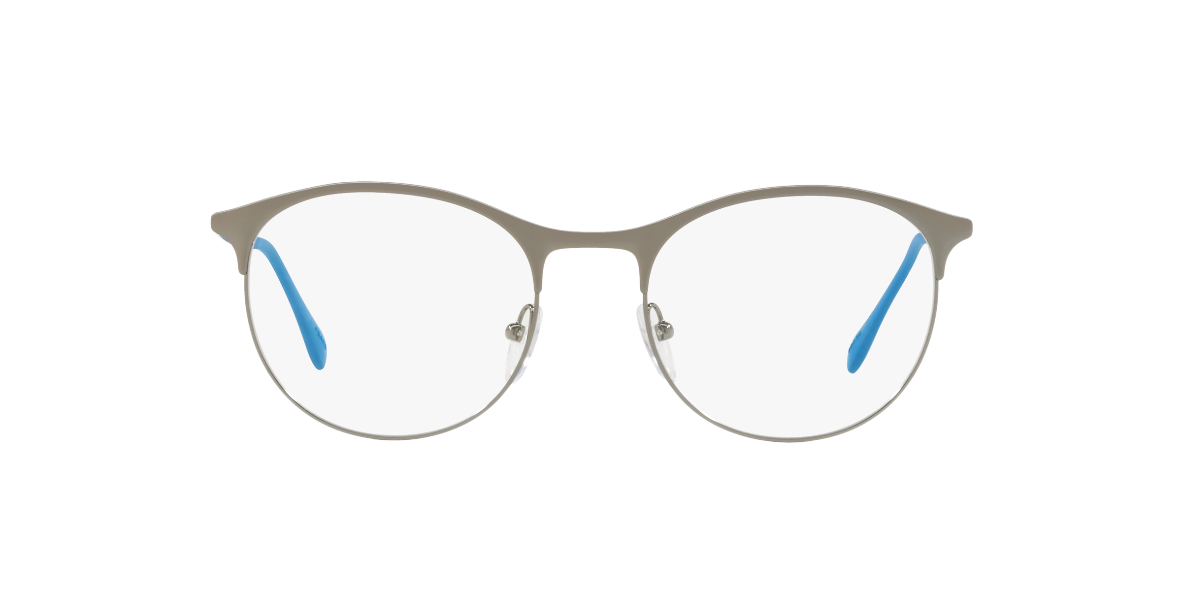 Prada Linea Rossa PS 53IV Top Matte Gunmetal/Gunmetal 7CQ1O1 three-quarter view