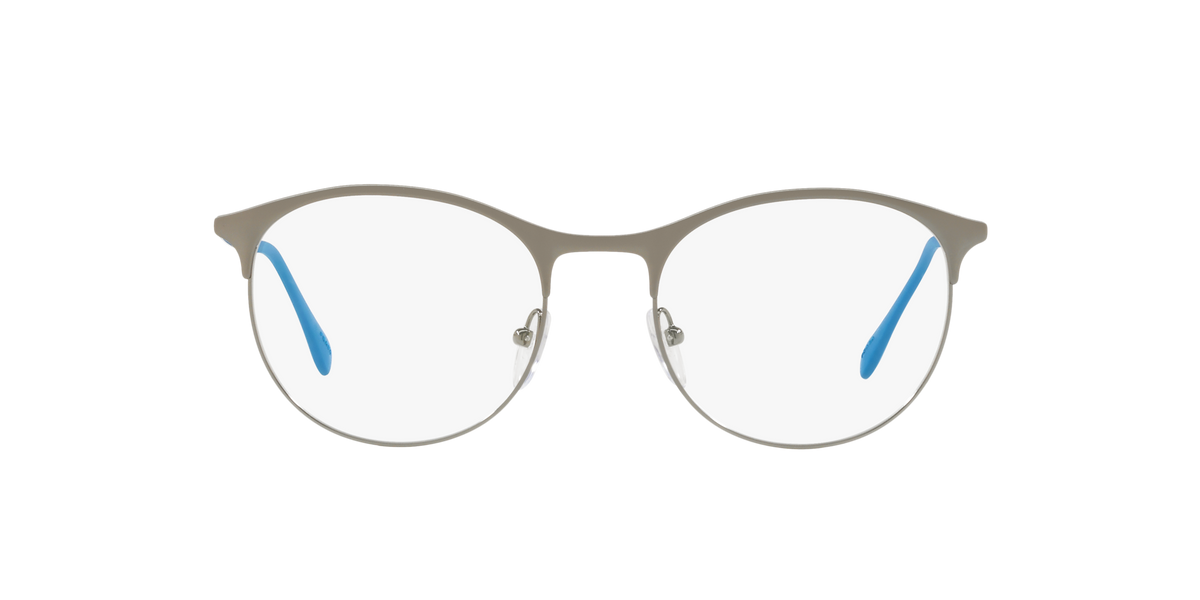 Prada Linea Rossa PS 53IV Top Matte Gunmetal/Gunmetal 7CQ1O1 three-quarter view