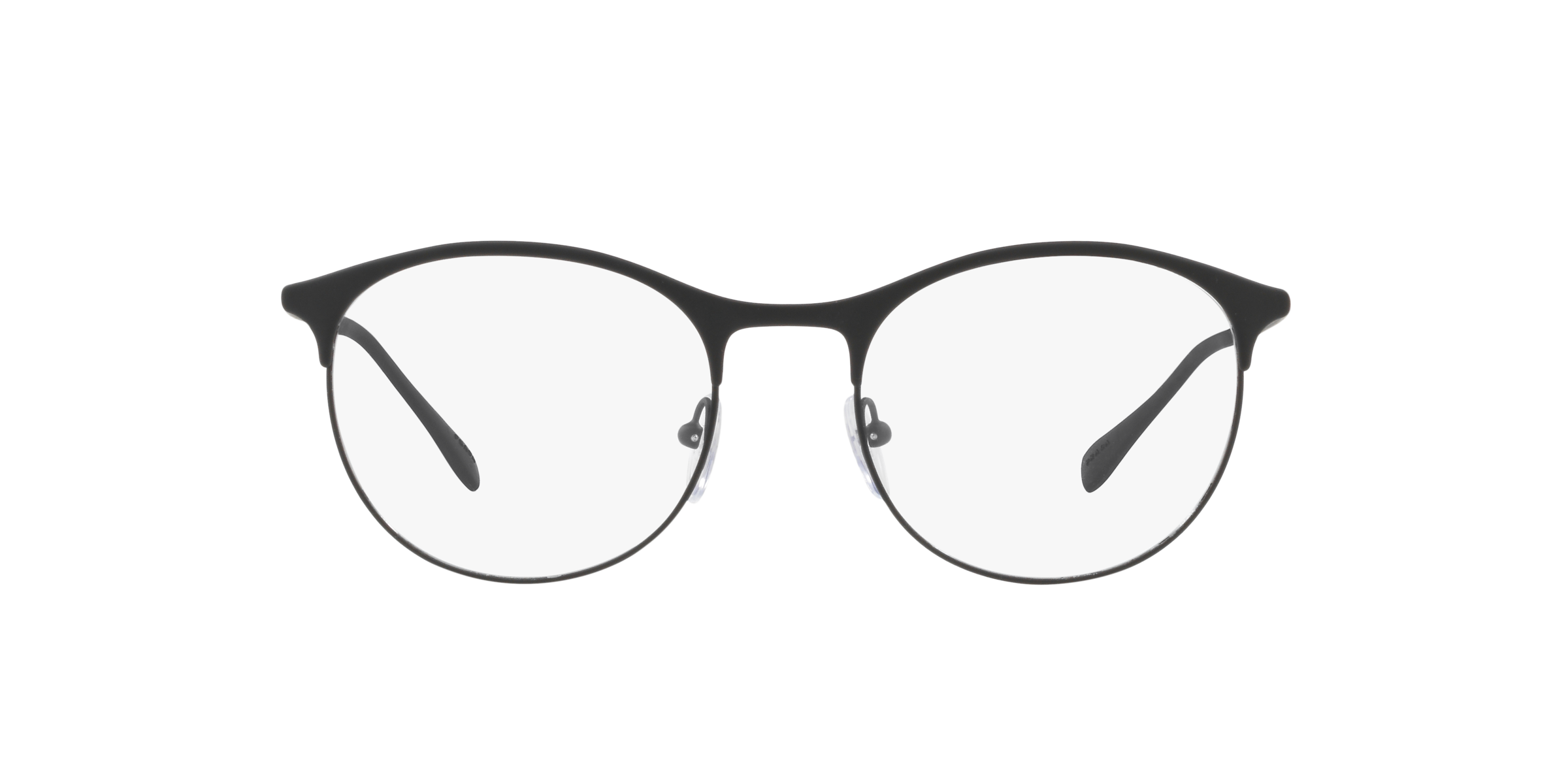 Prada Linea Rossa PS 53IV Black Rubber DG01O1 three-quarter view