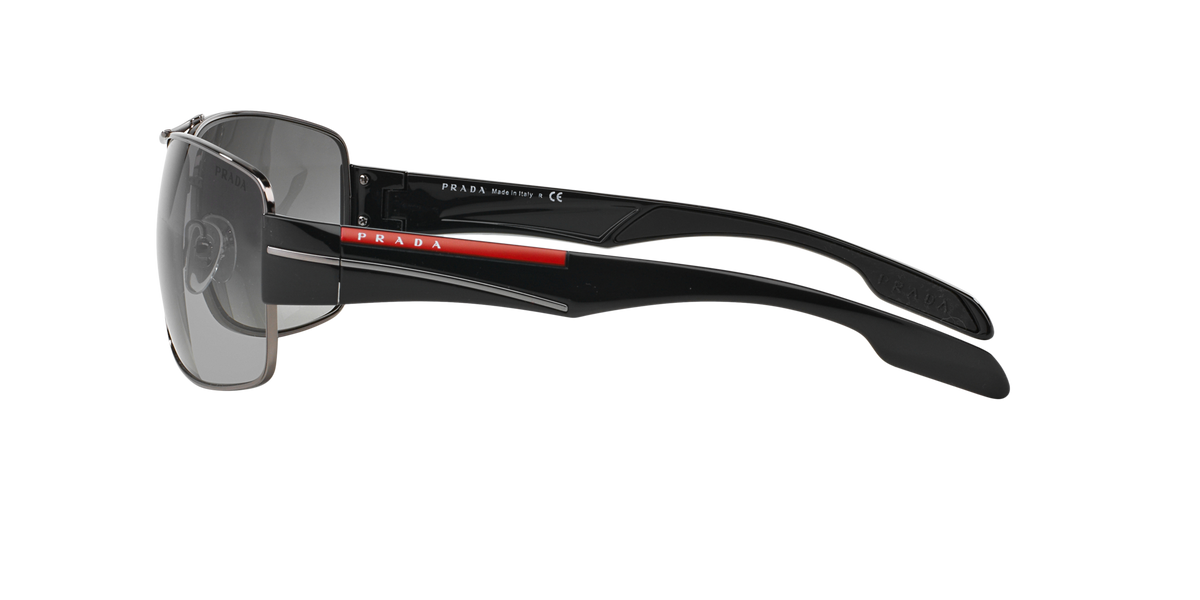 Prada Linea Rossa PS 53NS Gunmetal 5AV3M1 side view