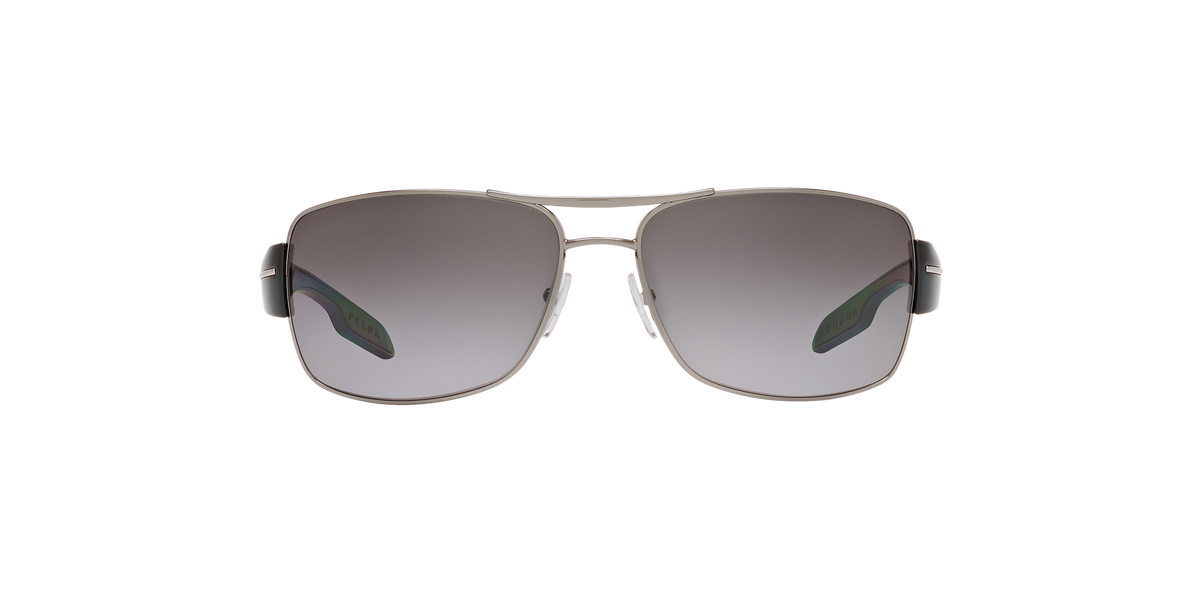 Prada Linea Rossa PS 53NS Gunmetal 5AV5W1 front view