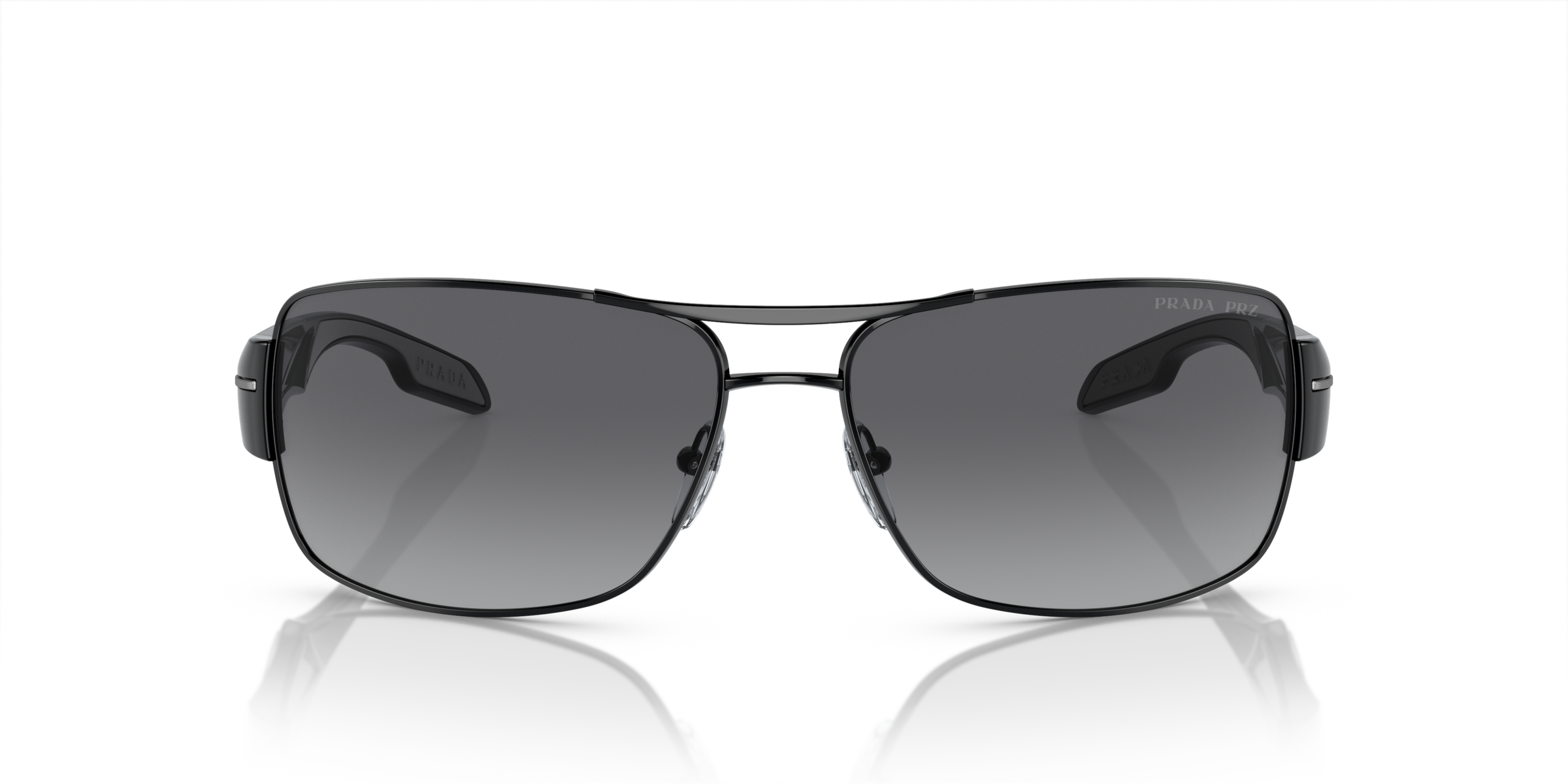 Prada Linea Rossa PS 53NS Black 7AX5W1 front view