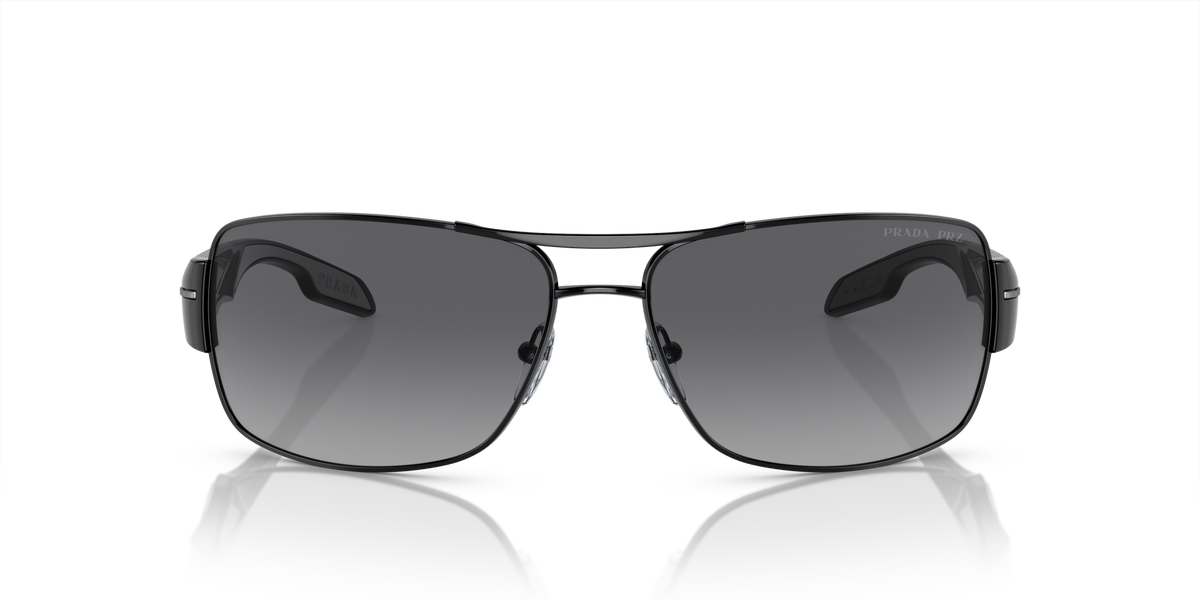 Prada Linea Rossa PS 53NS Black 7AX5W1 front view