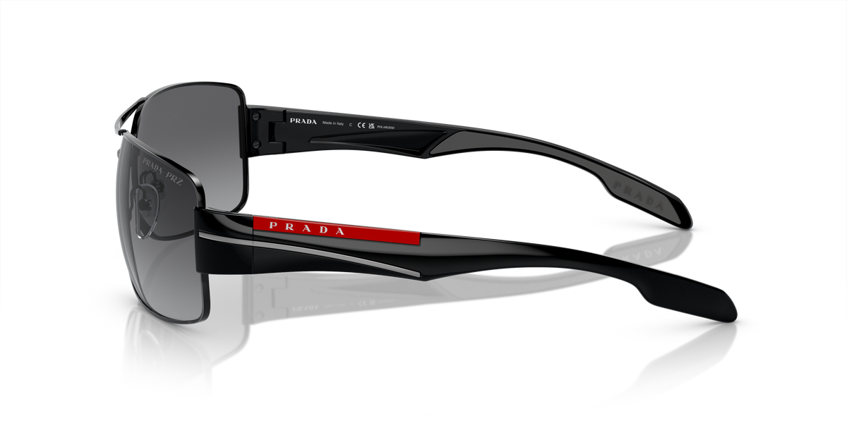 Prada Linea Rossa PS 53NS Black 7AX5W1 side view