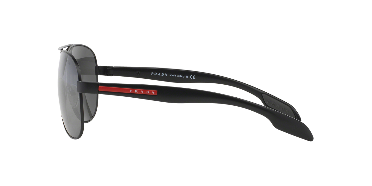 Prada Linea Rossa PS 53PS Black 1BO7W1 side view