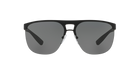 Prada Linea Rossa PS 53QS Black Rubber DG01A1 three-quarter view