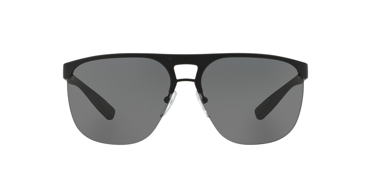 Prada Linea Rossa PS 53QS Black Rubber DG01A1 three-quarter view