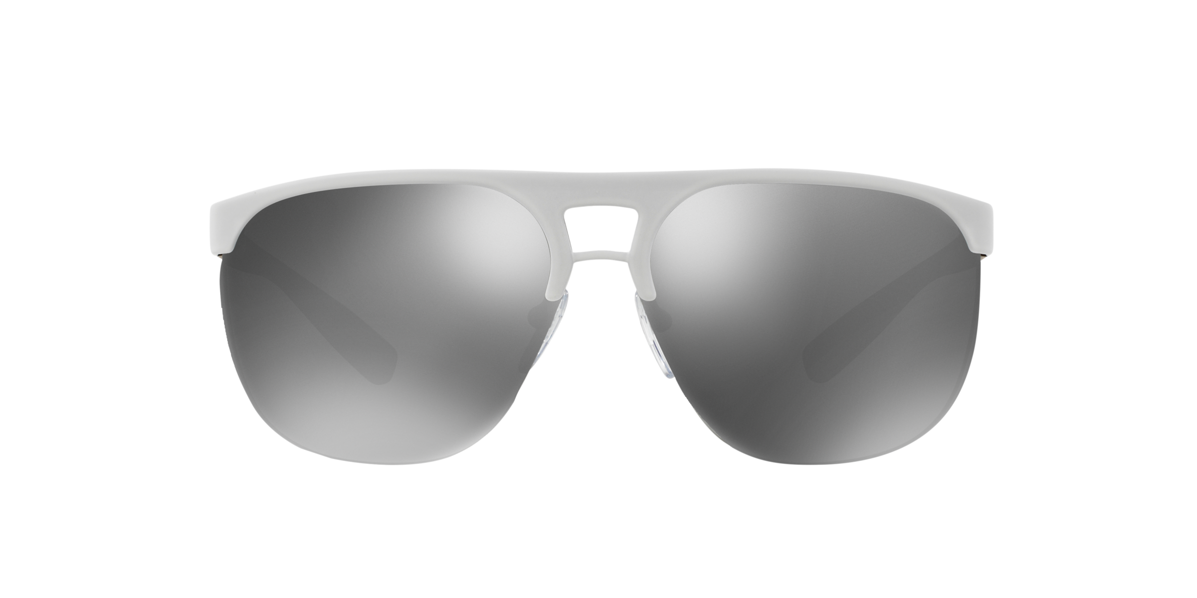 Prada Linea Rossa PS 53QS White Rubber TWK7W1 three-quarter view