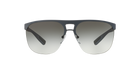 Prada Linea Rossa PS 53QS Light Grey Rubber TWP0A7 three-quarter view