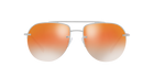Prada Linea Rossa PS 53SS Gunmetal 5AV6U0 three-quarter view