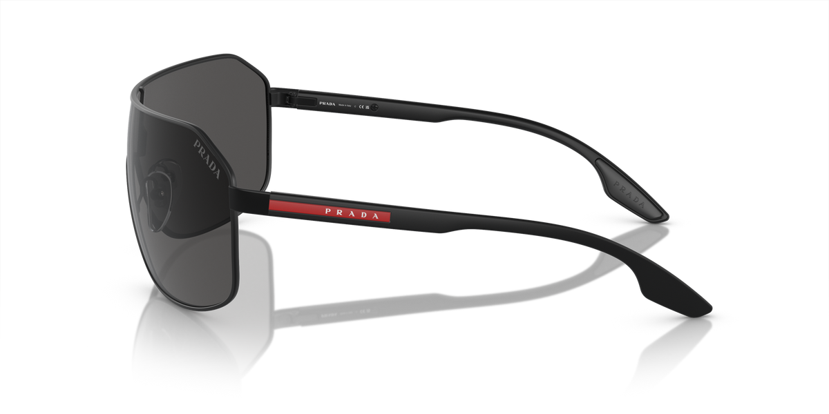 Prada Linea Rossa PS 53VS Matte Black 1BO5S0 side view
