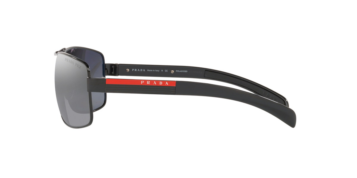 Prada Linea Rossa PS 54IS Black 1AB2F2 side view