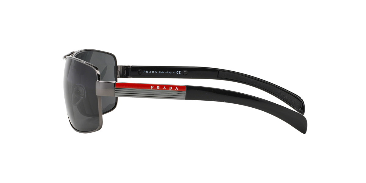 Prada Linea Rossa PS 54IS Gunmetal 5AV1A1 side view