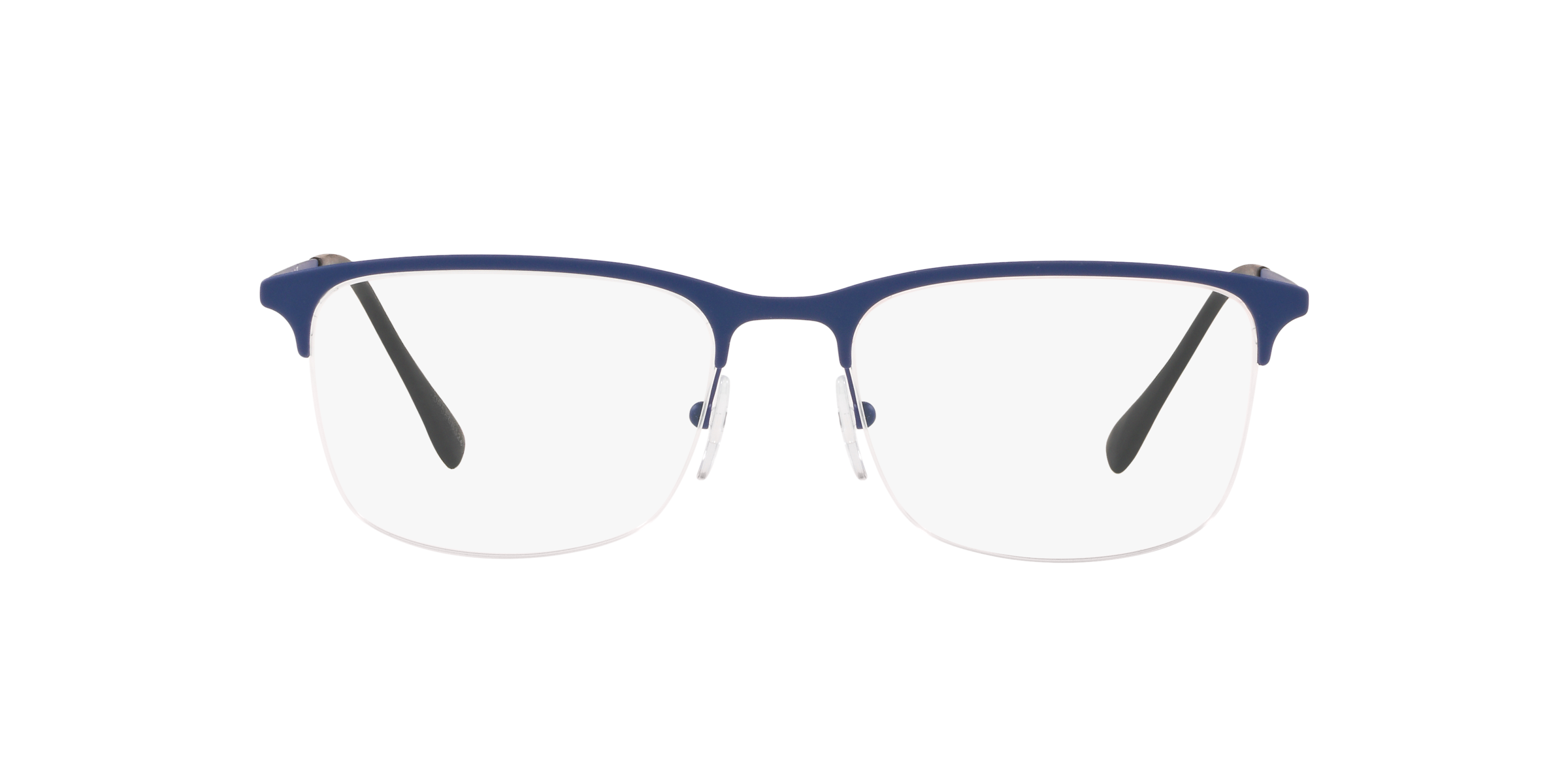 Prada Linea Rossa PS 54IV Blue Rubber 5651O1 three-quarter view
