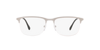 Prada Linea Rossa PS 54IV Grey Rubber 5731O1 three-quarter view