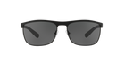 Prada Linea Rossa PS 54QS Black Rubber DG01A1 three-quarter view