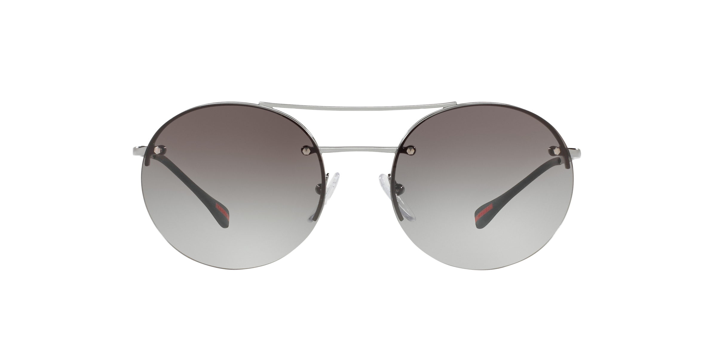 Prada Linea Rossa PS 54RS Silver 1BC0A7 three-quarter view