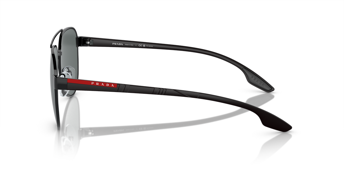 Prada Linea Rossa PS 54TS Black 1AB5Z1 side view