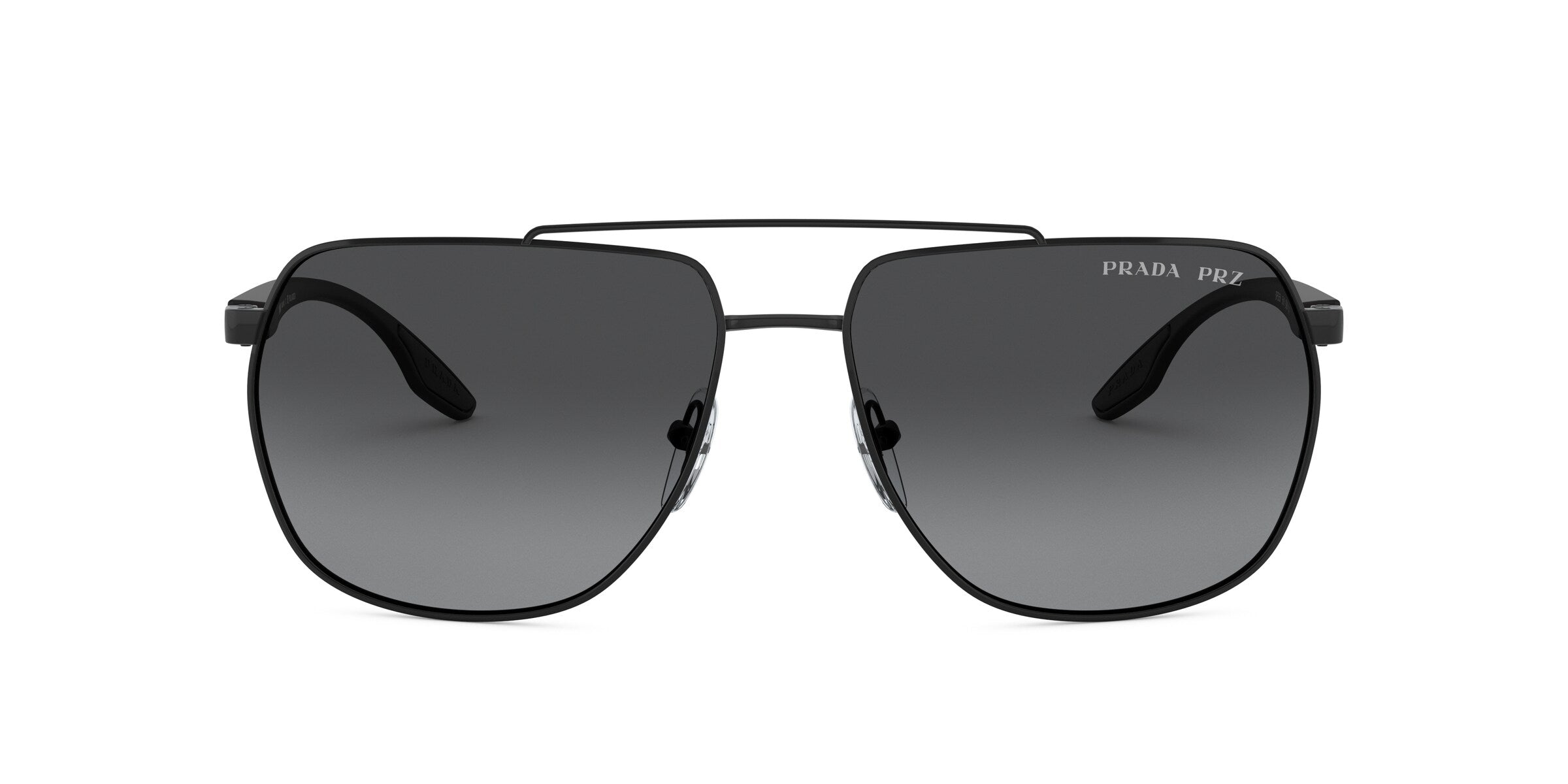 Prada Linea Rossa PS 55VS Matte Black 1BO5W1 front view