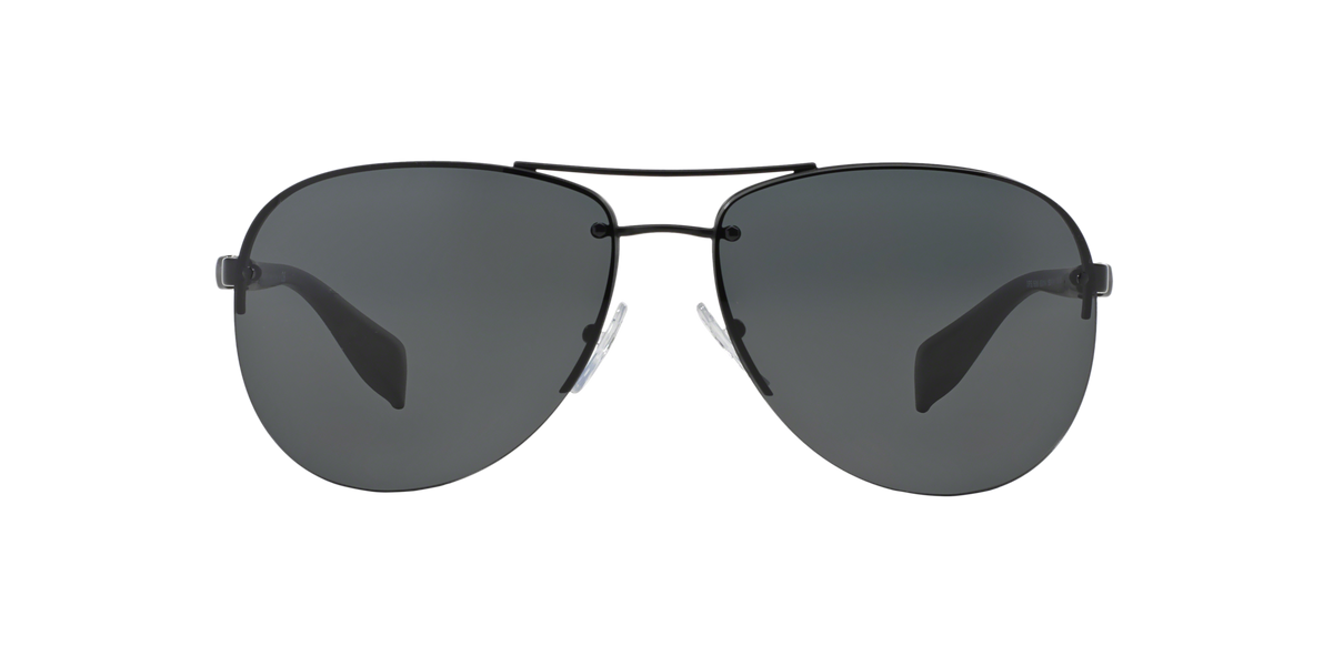 Prada Linea Rossa PS 56MS Black 1BO1A1 front view