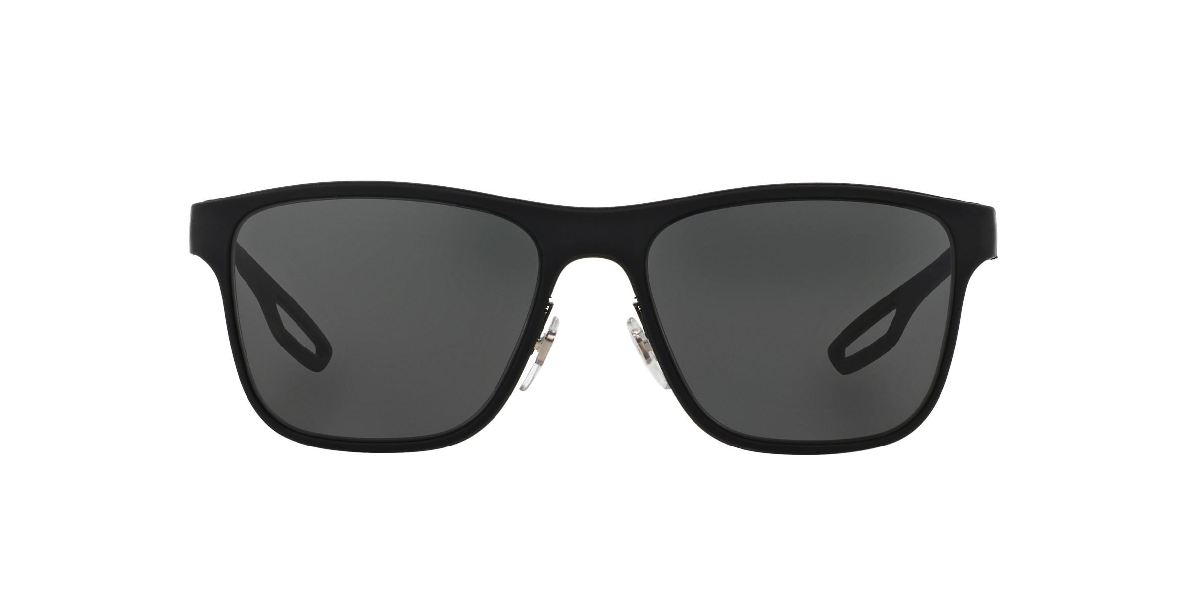 Prada Linea Rossa PS 56QS Black Rubber DG01A1 three-quarter view