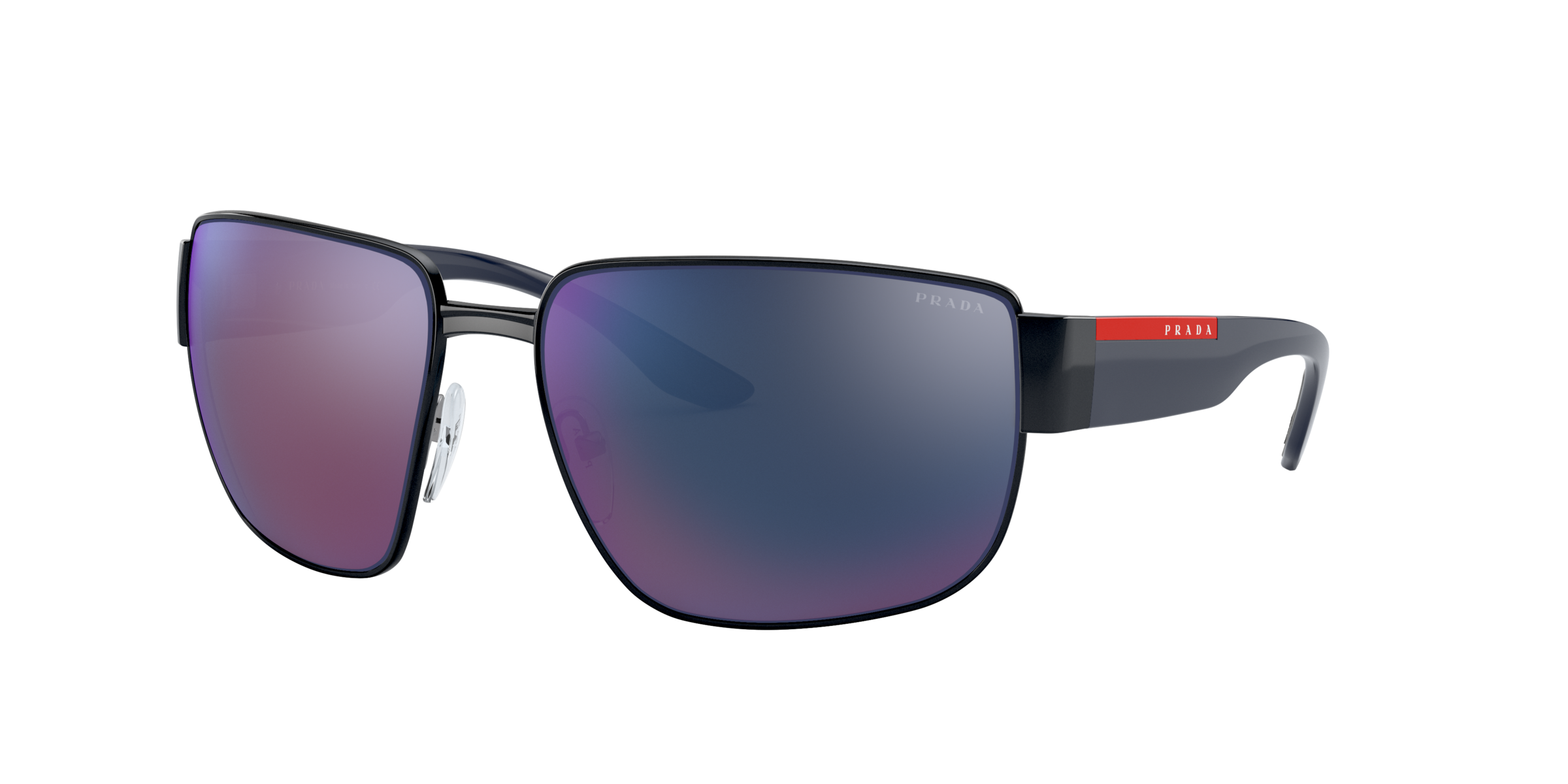 Prada Linea Rossa PS 56VS Black 1AB01G three-quarter view