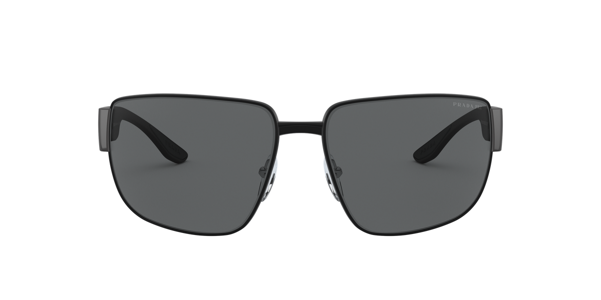 Prada Linea Rossa PS 56VS Matte Black 1BO02G front view
