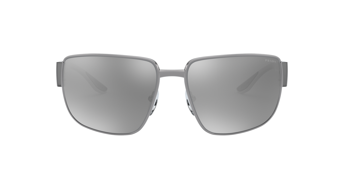 Prada Linea Rossa PS 56VS Gunmetal 5AV09F front view