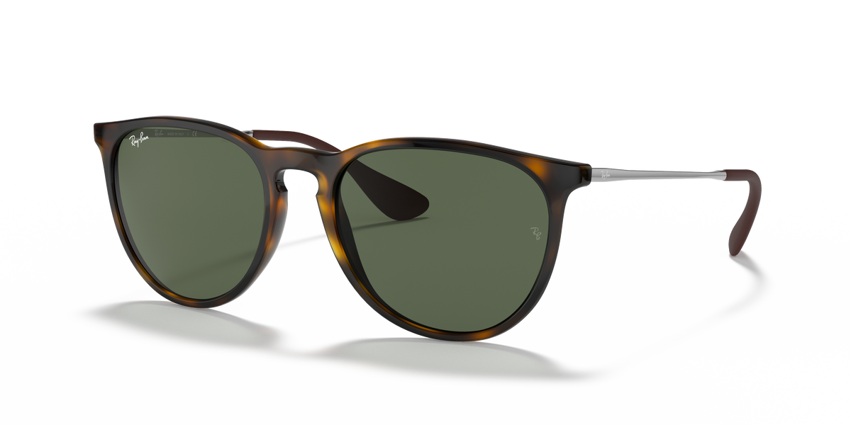 Ray-Ban RB4171 Erika in light havana with G-15 green replacement lenses