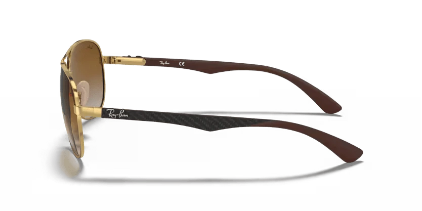 Ray-Ban RB8313 Carbon genuine replacement sides, second view