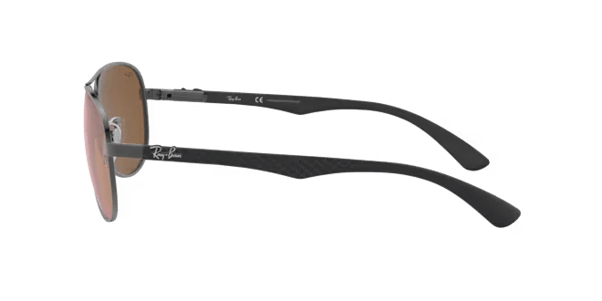 Ray-Ban RB8313 Carbon genuine replacement sides, fourth view
