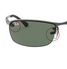 A pack of Rayban RB3183 Replacement Screw Kit, which includes a small plastic case with screws for sunglass lenses.