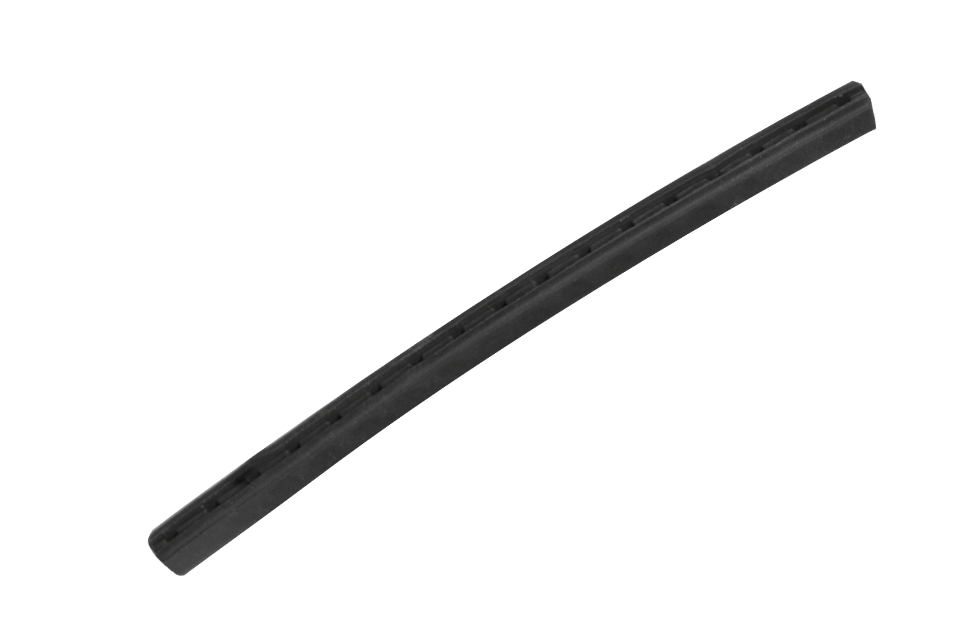 Lindberg black snap-on temple tip for plate temples, 2.3 mm, part T4150-18