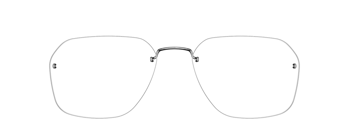 Lindberg Spirit replacement bridge in polished silver (P10)